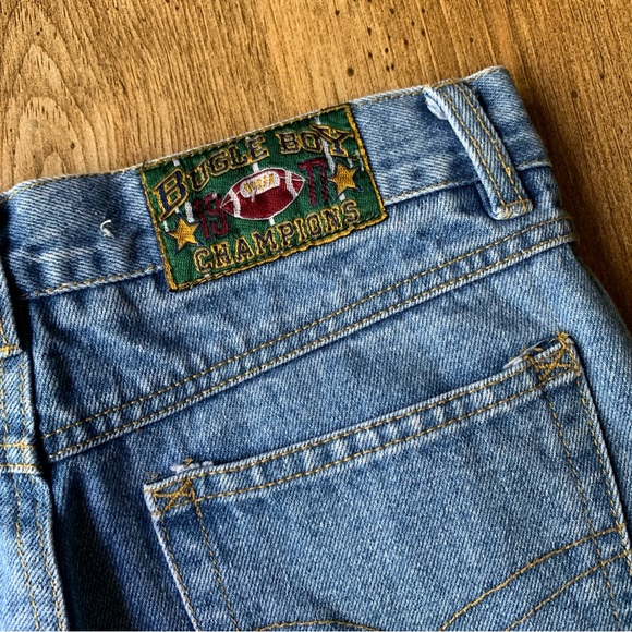 Vintage Bugle Boy Jeans XS 27x27 High Rise Mom 90s - Picture 8 of 11